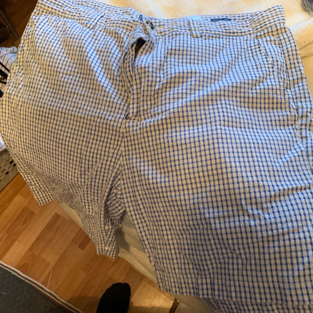 Vineyard Vines Blue Plaid Shorts